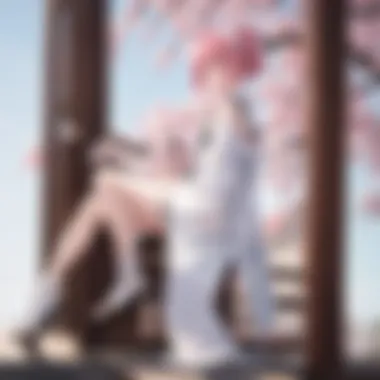 Sakura Ko in Modern Art Artistic representation of sakura ko in contemporary artwork