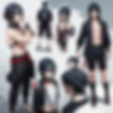 The Intense Confrontation Between Sasuke and Naruto Sasuke and Naruto Confrontation