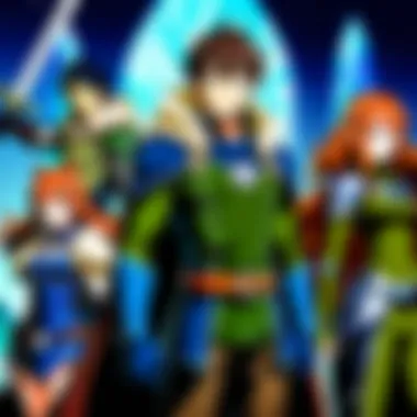 Main Characters of Shield Hero Season Two A visual representation of the main characters in Shield Hero Season Two
