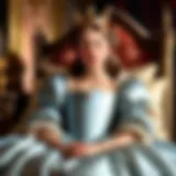 A serene portrayal of the titular princess in a whimsical dreamscape reflecting her captivating character.
