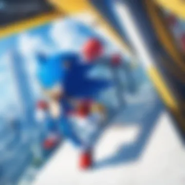 Character Design of Sonic Aesthetic character design of Sonic in the OVA