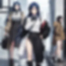 Key characters of Fullmetal Alchemist: Brotherhood in a dramatic pose