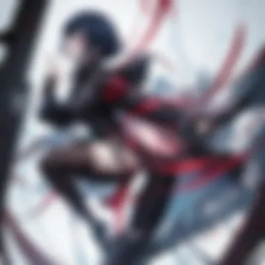 Diverse Characters of Tokyo Ghoul A vibrant collage of characters from Tokyo Ghoul.