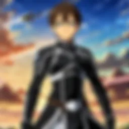 Artistic representation of the Sword Art Online universe