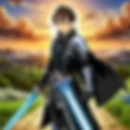 A striking visual representation of the Sword Art Online universe