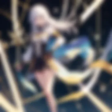 An artistic interpretation of a key scene from Tales of Luminaria