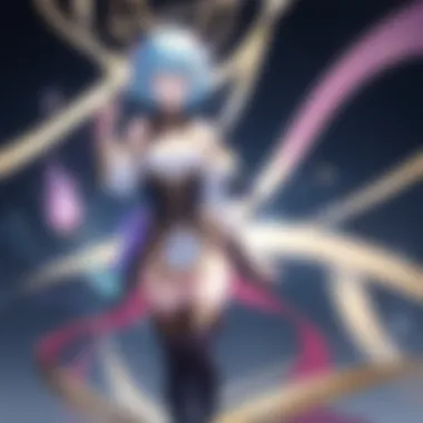 A striking visual representation of the main characters in Tales of Luminaria
