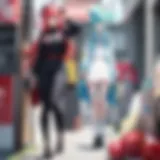 An engaging scene from a popular English dubbed anime showcasing vibrant animation.