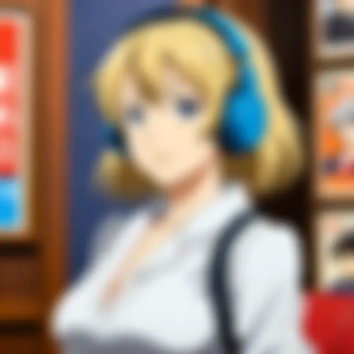 A collage of iconic English voice actors who have shaped the dubbing industry.