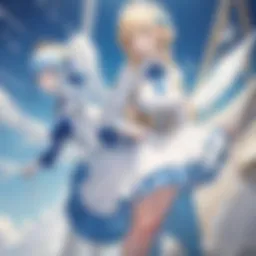 Illustration depicting Mary Angel in a pivotal scene showcasing her character development.