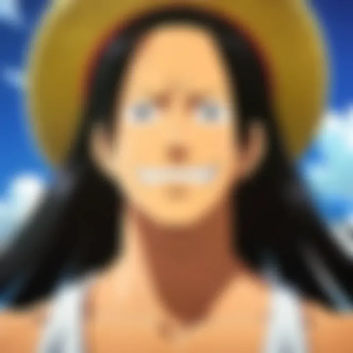 A visual representation of the cultural impact of One Piece on Western anime fandom