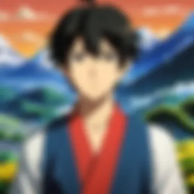 Cultural Impact of Anime A cultural representation of anime's impact on global audiences through different art styles.