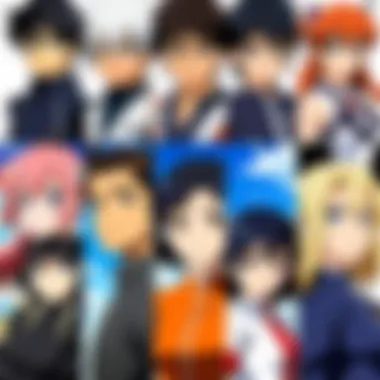 Evolution of Anime A visual timeline representing the evolution of anime from its origins to modern times.