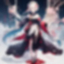 A beautifully illustrated representation of Chiwa's aesthetic influence in art