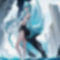 A dark ocean landscape depicting the mysterious allure of Demon Sailor.