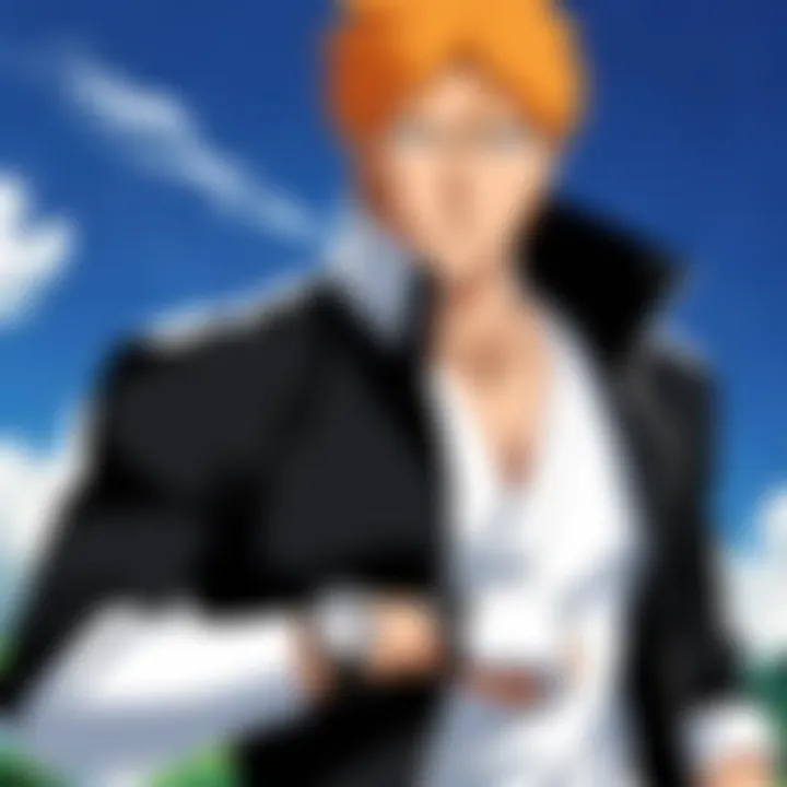 An illustration highlighting the different watches used by characters in Bleach.
