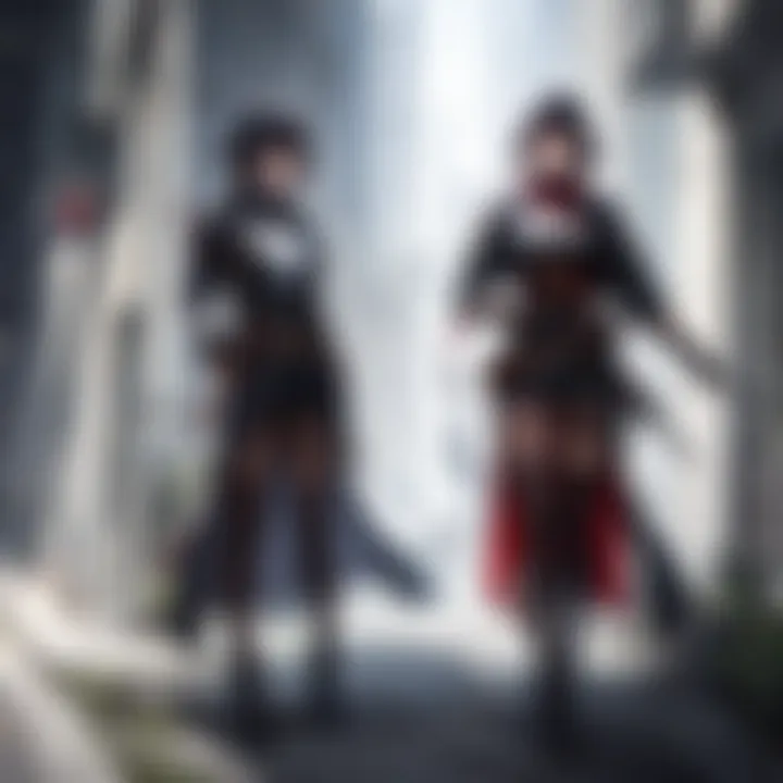 A shadowy figure representing the mysterious nature of assassins