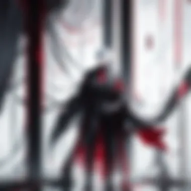 Illustration highlighting the aesthetic style of Tokyo Ghoul