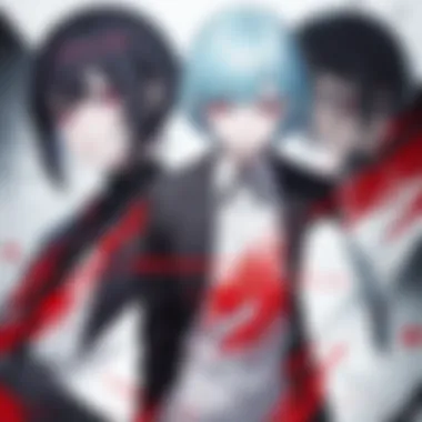 Elegant Tokyo Ghoul Logo Illustration Tokyo Ghoul Logo