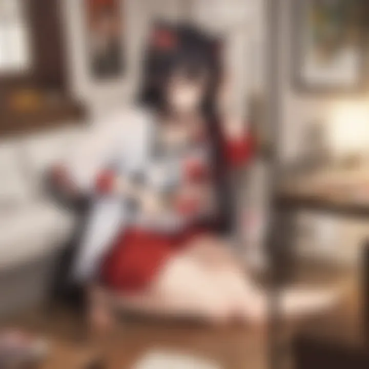 Intriguing scene hinting at the romance subplot in Tora Dora