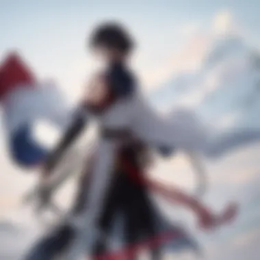 Honoring the Blade: The Warrior Spirit Warrior character wielding a katana