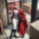 Vash the Stampede character from Trigun with iconic red coat