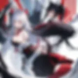 Visual representation of outbreak companies in anime and manga