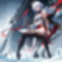An iconic blegend character showcasing unique traits