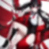 A vivid portrayal of Kakegurui's high-stakes gambling atmosphere