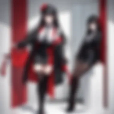 A contemplative scene encouraging self-reflection among Kakegurui fans
