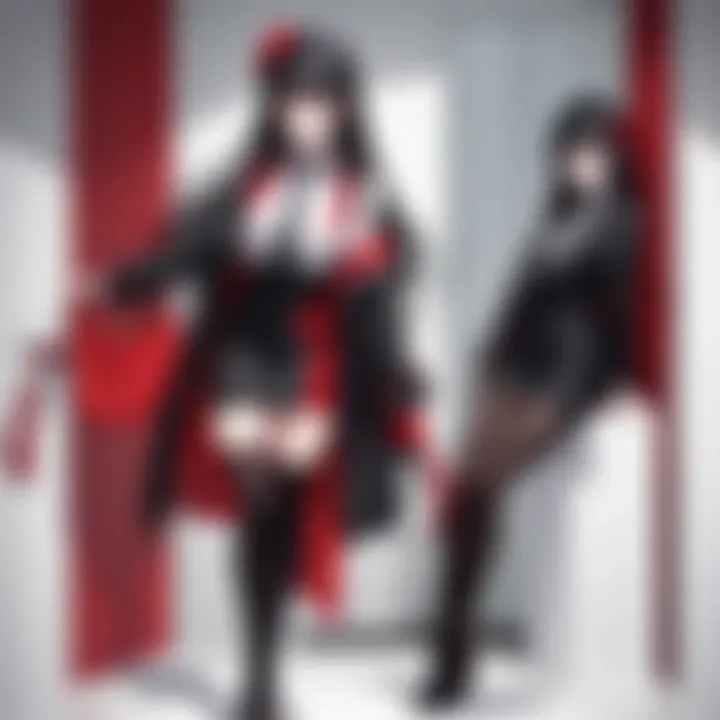 A contemplative scene encouraging self-reflection among Kakegurui fans