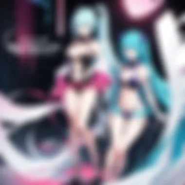 A representation of the thematic elements that define Panty and Stocking Season Two.