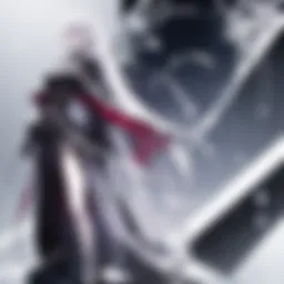 Aesthetic representation of the Vampire Knight universe featuring key elements.