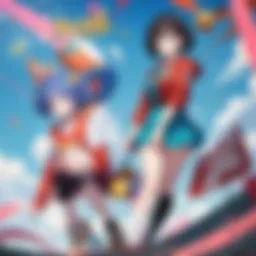 Vibrant Anime Artistry