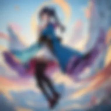 Vibrant Anime World Illustration Vibrant Anime World Exploration Through Illustration