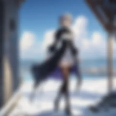 Captivating Landscape A serene landscape from the Violet Evergarden movie showcasing stunning visuals