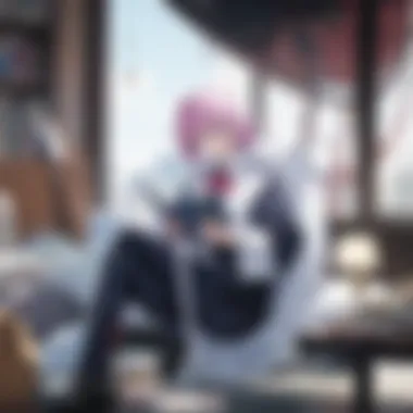 Manga Reading Platforms A vibrant collage of popular manga reading platforms