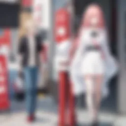 A captivating scene from Horimiya showcasing emotional depth