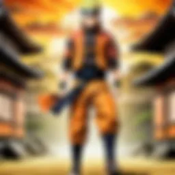 Naruto Shippuden movie poster featuring Naruto and Hinata