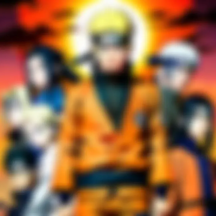 Collage of platforms available for renting and purchasing Naruto Shippuden: The Last Movie