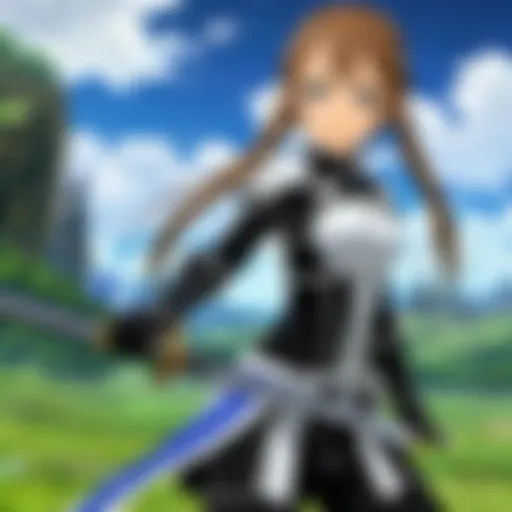 A captivating scene from Sword Art Online: Ordinal Scale showcasing the immersive virtual world.