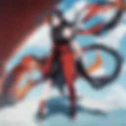 A collage of Naruto scenes showcasing key characters and moments