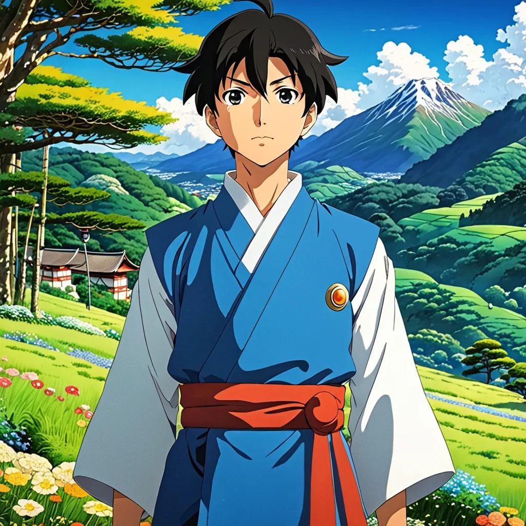 A detailed illustration showcasing various anime styles and genres
